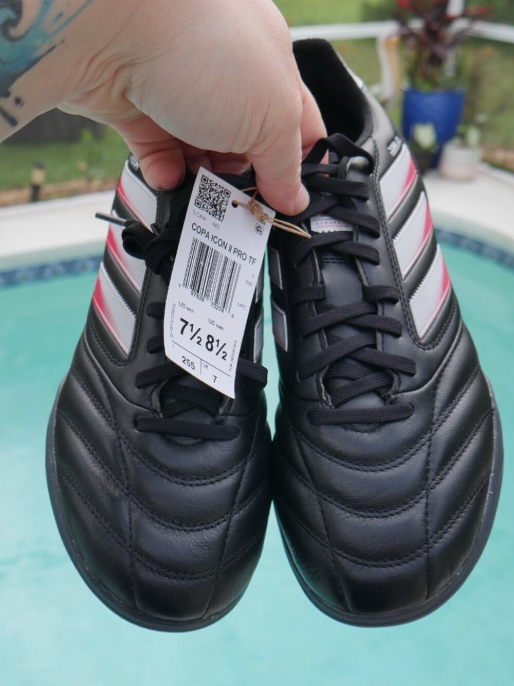 NEW Adidas COPA ICON II PRO TF Turf Cleat Boot Mens Size 7.5 Women's 8.5 JQ8616 - Picture 6 of 15